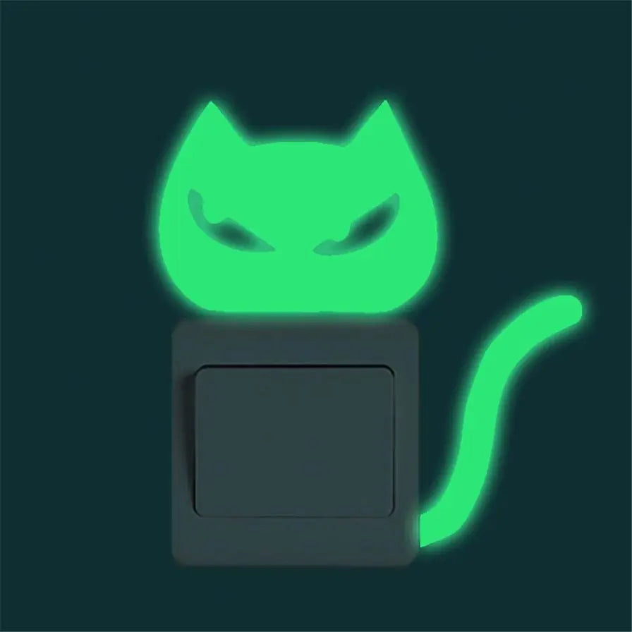 Glow-in-the-Dark Stickers and Switch Decor