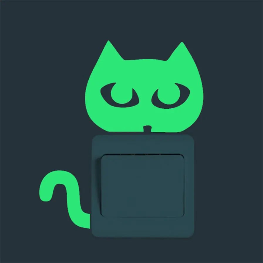Glow-in-the-Dark Stickers and Switch Decor