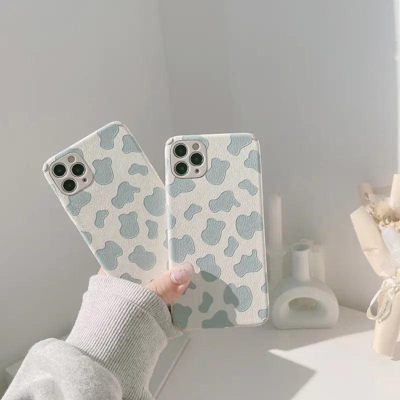 Hanfeng Cow Silicone Case for Mobile Phones