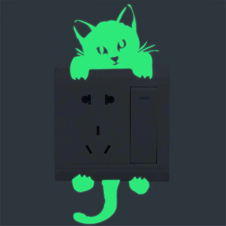 Glow-in-the-Dark Stickers and Switch Decor