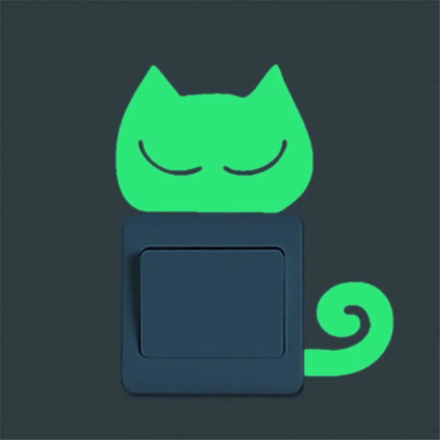 Glow-in-the-Dark Stickers and Switch Decor